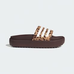 Adilette Platform Slides. Białe skarpety damskie Adidas, bez wzorów. Za 239.00 zł.