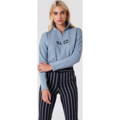 NA-KD Bluza z suwakiem - Blue. Bluzy damskie marki Camel Active. Za 161.95 zł.