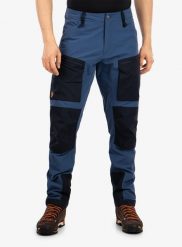 Spodnie górskie męskie Fjallraven Keb Agile Trousers. Niebieskie spodnie sportowe męskie Fjällräven, na lato, m, bez wzorów, z bawełny, trekkingowe. Za 736.99 zł.