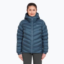 Kurtka ocieplana damska Rab Nebula Pro. Niebieskie kurtki damskie RAB, xs, bez wzorów, z puchu, bez kaptura. Za 809.99 zł.
