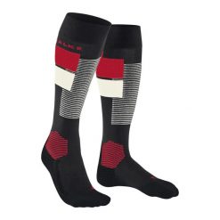 Skarpetki do połowy łydki Falke SK4 Advanced. Czarne skarpety męskie Falke, bez wzorów. Za 222.50 zł.