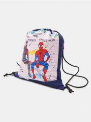 Plecak worek Spider-Man - granatowy. Niebieskie torby i plecaki dziecięce Sinsay, małe. Za 9.99 zł.