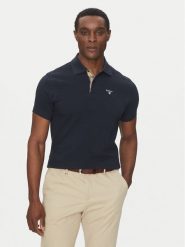 Barbour Polo Tartan MML0012NY31 Granatowy Tailored Fit. Niebieskie koszulki polo męskie Barbour, m, bez wzorów, z bawełny, bez ramiączek. Za 279.99 zł.