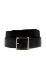Calvin Klein Pasek Męski Adj/Rev Sleek Square 35Mm K50K512836 Czarny. Czarne paski damskie Calvin Klein, bez wzorów, ze skóry. Za 169.99 zł.