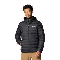 Kurtka puchowa męska Columbia Lake 22 II Down Hooded. Czarne kurtki sportowe męskie Columbia, l, bez wzorów, z puchu, trekkingowe. Za 564.99 zł.