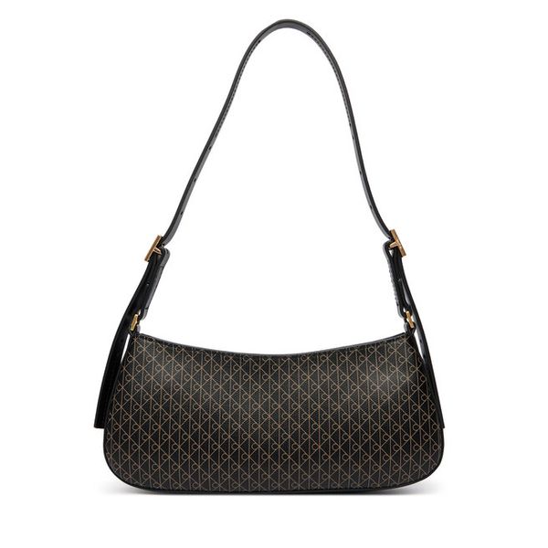 Torebka Calvin Klein. Czarne torebki do ręki damskie Calvin Klein, bez wzorów, klasyczne, bez dodatków. Za 282.99 zł.