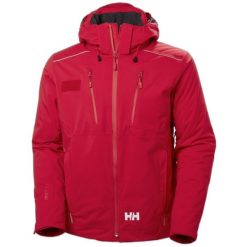 Wodoodporna kurtka Helly Hansen Maple. Czerwone kurtki męskie Helly Hansen, m, bez wzorów, bez kaptura. Za 2,299.00 zł.