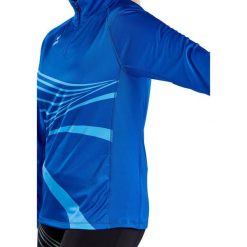 Bluza dla kobiet Erima Racing. Niebieskie bluzy damskie Erima, bez wzorów, bez kaptura, do biegania. Za 206.50 zł.