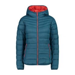 Kurtka damska turystyczna CMP 32K3016. Niebieskie kurtki sportowe damskie CMP, xs, bez wzorów, bez kaptura, trekkingowe. Za 443.05 zł.
