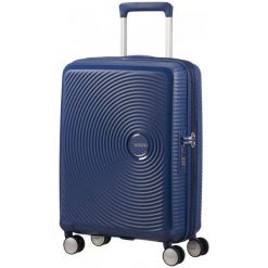 American Tourister Walizka Soundbox 55, Granatowy. Walizki męskie marki American Tourister. W wyprzedaży za 449.00 zł.