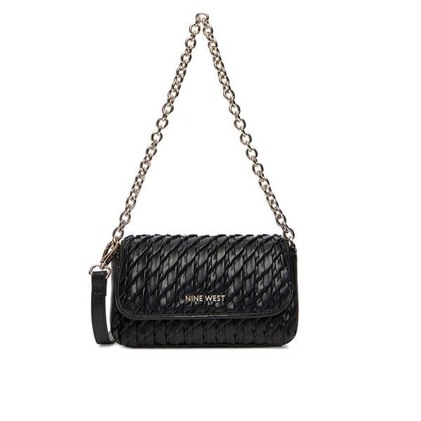 Torebka Nine West. Czarne torebki do ręki damskie Nine West, bez wzorów, klasyczne, bez dodatków. Za 229.99 zł.