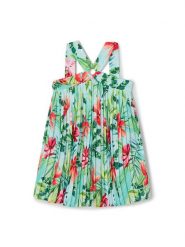 Mayoral Sukienka letnia 3934 Kolorowy Regular Fit. Sukienki dla dziewczynek Mayoral, na lato, bez wzorów, z syntetyku, bez ramiączek. Za 119.99 zł.