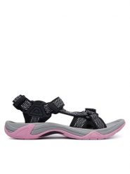 CMP Trekkingi Hamal Wmn Hiking Sandal 38Q9956 Czarny. Czarne sandały damskie CMP, bez wzorów, z materiału, bez obcasa, bez zapięcia. Za 189.99 zł.