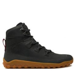 Trekkingi Vivo Barefoot. Czarne trekkingi męskie Vivo Barefoot, trekkingowe. Za 969.99 zł.