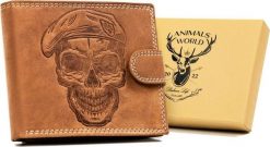 Always Wild Duży portfel męski ze skóry naturalnej - Always Wild NoSize. Portfele męskie Always Wild, bez wzorów, ze skóry. Za 96.19 zł.