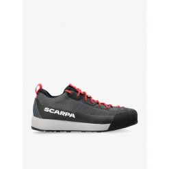 Buty podejściowe damskie Scarpa Gecko LT. Szare obuwie sportowe damskie Scarpa, bez wzorów, wspinaczkowe. Za 527.99 zł.
