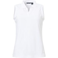 Damski tank top Abacus LDS Victoria Drycool. Białe obuwie sportowe damskie Abacus, bez wzorów, na golfa. Za 259.15 zł.