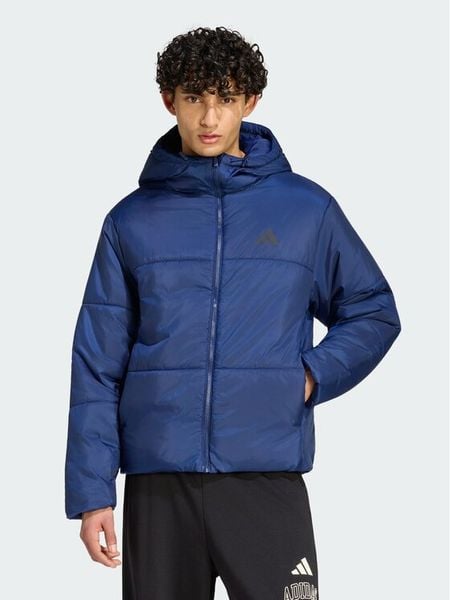 Adidas Kurtka zimowa Essentials Highloft KS6449 Niebieski Regular Fit. Niebieskie kurtki męskie Adidas, na zimę, m, bez wzorów, z syntetyku, bez kaptura. Za 478.99 zł.