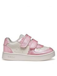 Geox Sneakersy B Eclyper Girl B555MA 054AJ C1364 Różowy. Czerwone buty sportowe dziewczęce Geox, bez wzorów, ze skóry, bez zapięcia. Za 179.99 zł.