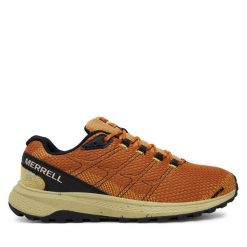 Buty do biegania Merrell. Brązowe buty sportowe męskie Merrell, bez zapięcia, do biegania. Za 289.99 zł.
