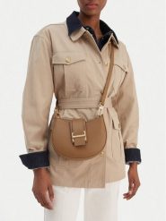 GINO ROSSI Torebka C-1-3 Brązowy. Brązowe torebki do ręki damskie Gino Rossi, bez wzorów, z materiału, bez dodatków. Za 179.99 zł.