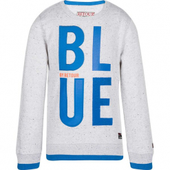 Bluza w kolorze szaro-niebieskim. Bluzy dla chłopców marki bonprix. W wyprzedaży za 115.95 zł.