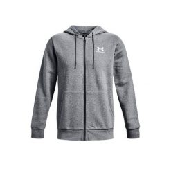 Bluza Under Armour Ua Essential Fleece Fz Hood Dorosłych. Białe kurtki sportowe męskie Under Armour, m, bez wzorów, z bawełny, do biegania. W wyprzedaży za 281.75 zł.