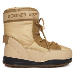 Śniegowce Bogner. Brązowe śniegowce i trapery damskie Bogner. Za 1,979.00 zł.