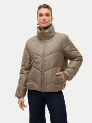 Vero Moda Kurtka zimowa Gario 10309844 Beżowy Regular Fit. Brązowe kurtki damskie Vero Moda, na zimę, s, bez wzorów, z syntetyku, bez kaptura. Za 159.99 zł.