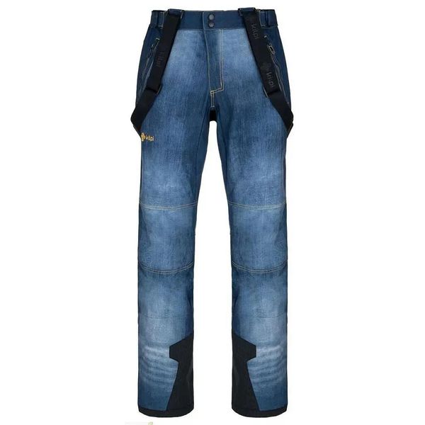 Spodnie narciarskie softshell Kilpi Jeanso. Niebieskie spodnie snowboardowe męskie Kilpi, m, bez wzorów, z denimu, narciarskie. Za 358.00 zł.