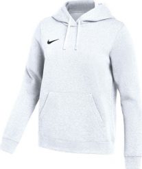Nike Bluza damska Nike Park 26 Fleece Hoodie biała IB1224 100 XS. Białe bluzy damskie Nike, xs, bez wzorów, bez kaptura. Za 254.33 zł.