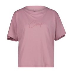 T-shirt damski CMP Organic. Fioletowe t-shirty damskie CMP, xl, bez wzorów, z bawełny, wizytowe, bez kołnierzyka. Za 150.00 zł.