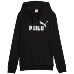 Bluza damska Puma ESS No.1 Logo Hoodie. Białe bluzy sportowe damskie Puma, m, bez wzorów, bez kaptura, na fitness i siłownię. Za 308.87 zł.