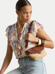 LAUREN RALPH LAUREN Torebka 431P10158001 Brązowy. Brązowe torebki do ręki damskie Lauren Ralph Lauren, bez wzorów, z syntetyku, bez dodatków. Za 1,699.00 zł.