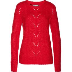 Sweter bonprix truskawkowy. Swetry damskie marki bonprix. Za 69.99 zł.