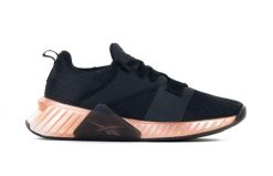 Buty Kobieta Reebok Flashfilm Train 20 czarny. Czarne obuwie sportowe damskie Reebok, bez wzorów, z materiału, na fitness i siłownię. Za 262.00 zł.