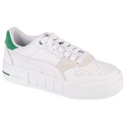 Buty Puma Cali Court Match M 393094-01 białe. Białe obuwie sportowe damskie bez wzorów, z gumy. Za 365.30 zł.