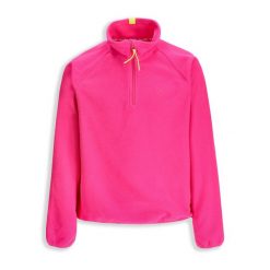 Polar narciarski dziewczęcy bluza ze stójką Lemon Explore ZL6. Czerwone bluzy dla dziewczynek LEMON explore, na zimę, z aplikacjami, z materiału, bez ramiączek, bez kaptura. Za 89.90 zł.