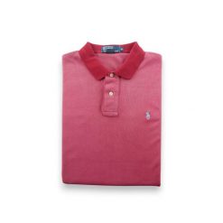 Second life - Koszulka Polo Ralph Lauren męska krótkie rękawy - Stan dobry. Czerwone koszulki polo męskie Ralph Lauren, m, bez wzorów, sportowe, bez ramiączek. Za 106.46 zł.