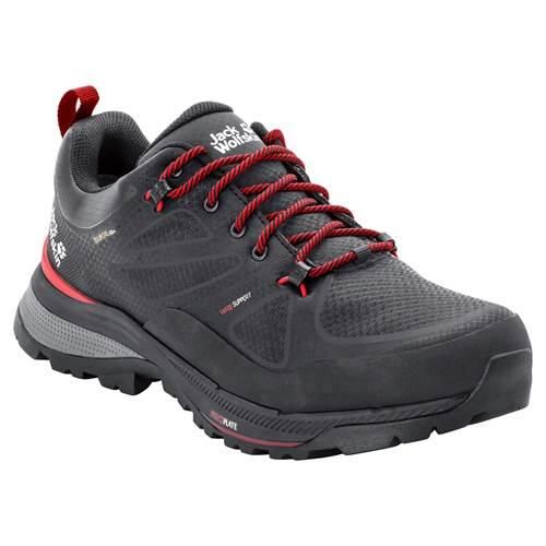 Buty trekkingowe męskie Jack Wolfskin Force Striker Texapore Low. Szare trekkingi męskie Jack Wolfskin, trekkingowe. Za 635.65 zł.