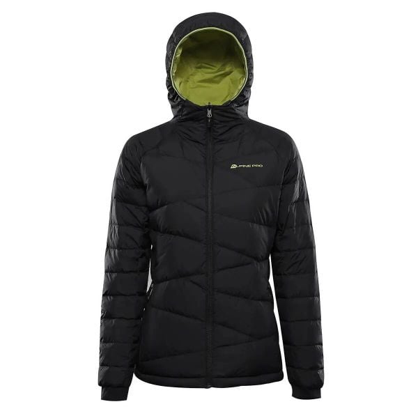 Damska kurtka puchowa Alpine Pro Rogita 2. Zielone kurtki damskie Alpine Pro, xs, bez wzorów, z materiału, bez kaptura. Za 1,020.65 zł.