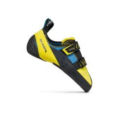 Buty wspinaczkowe Scarpa Vapor V. Żółte buty sportowe męskie Scarpa, bez zapięcia, wspinaczkowe. Za 522.99 zł.