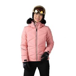 Kurtka narciarska damska Rossignol W Staci. Czerwone kurtki damskie Rossignol, xl, bez wzorów, bez kaptura, narciarskie. W wyprzedaży za 1,459.00 zł.
