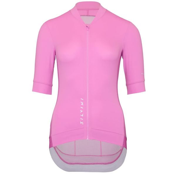 Koszulka rowerowa (z krótkim rękawem) damska SILVINI Women Jersey TRAFOIA. Czerwone koszulki sportowe damskie Silvini, s, bez wzorów, z jersey, bez kołnierzyka, bez ramiączek. Za 343.50 zł.