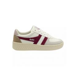 Femme GRANDSLAM TRIDENT Gola AK- WHT/CERISE/CHALK PINK CLA415 Blanc Gola. Białe obuwie sportowe damskie Gola, bez wzorów, trekkingowe. Za 468.00 zł.