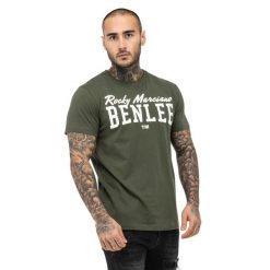 Koszulka Benlee Logo. Białe koszulki sportowe męskie BENLEE, m, bez wzorów, z bawełny, bez kołnierzyka, bez ramiączek, na fitness i siłownię. Za 138.50 zł.