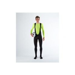Spodnie na rower RC500. Czarne spodnie materiałowe męskie TRIBAN, xl, bez wzorów, z elastanu. Za 179.99 zł.