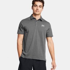 Koszulka polo męska Under Armour UA Icon. Szare buty sportowe męskie Under Armour, l, bez wzorów, sportowe, bez ramiączek. W wyprzedaży za 106.99 zł.