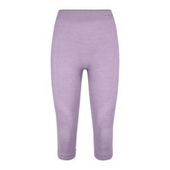 Damskie legginsy 3/4 Falke Wool-Tech. Brązowe legginsy damskie Falke, s, bez wzorów, z elastanu. Za 389.50 zł.