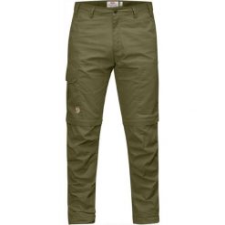 Spodnie turystyczne męskie Fjallraven Karl Pro Zip-off Trousers. Zielone spodnie materiałowe męskie Fjällräven, na lato, m, bez wzorów, trekkingowe. Za 760.99 zł.